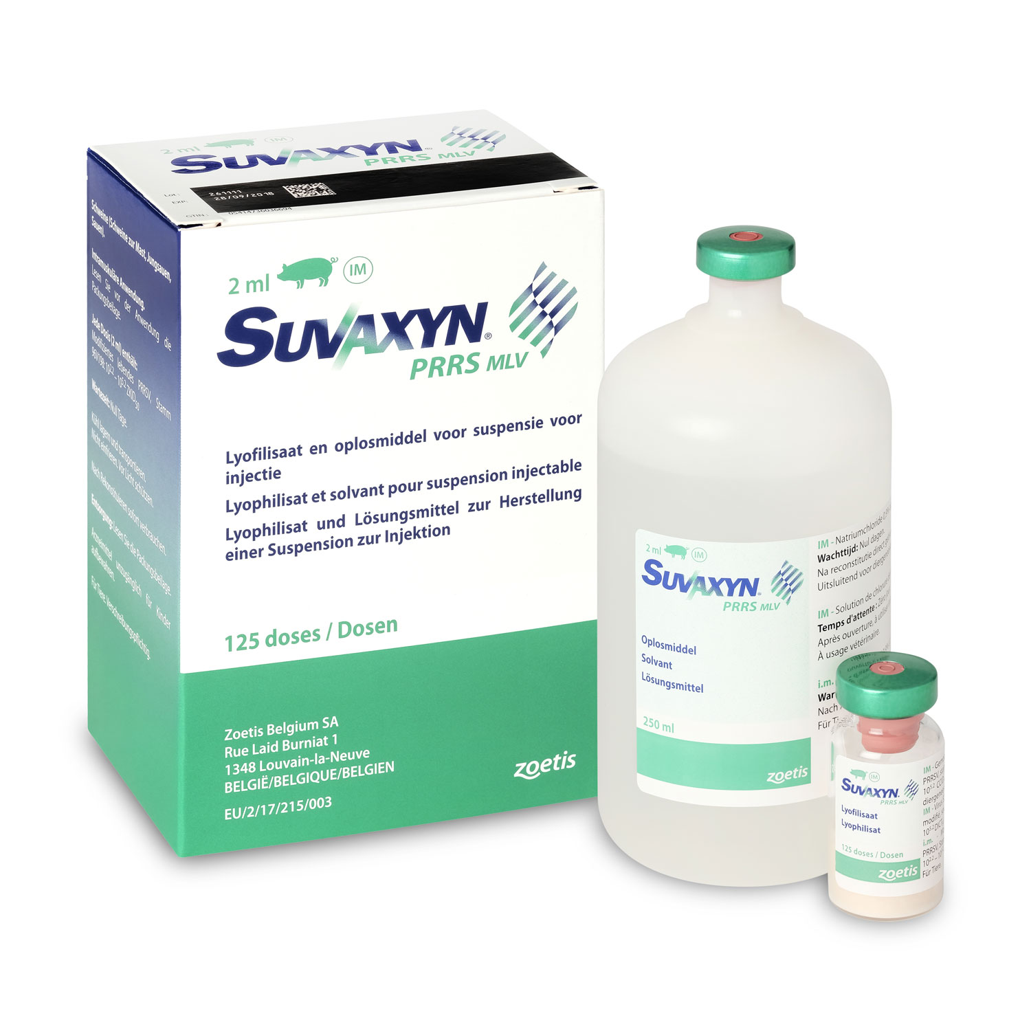 Suvaxyn PRRS MLV : 