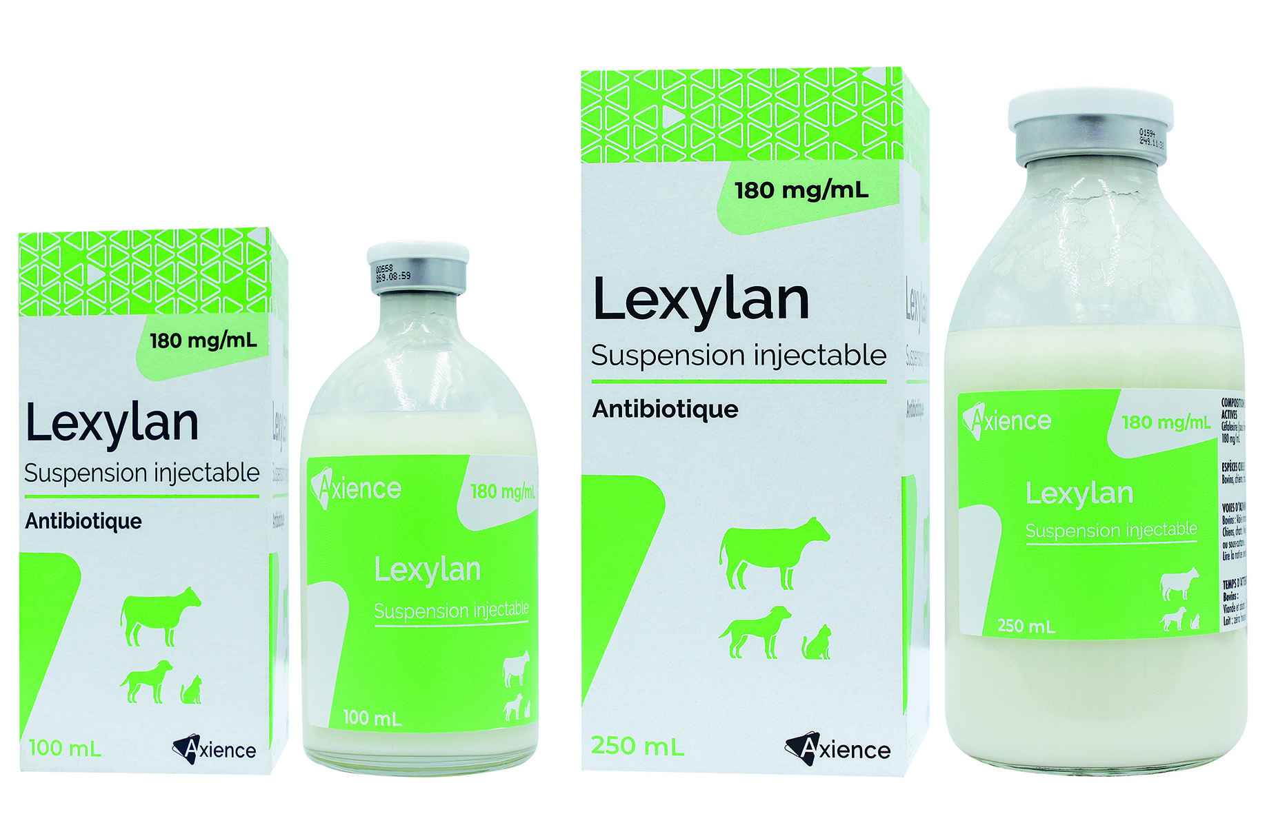 Axience met sur le marché Lexylan, céfalexine en suspension injectable ...